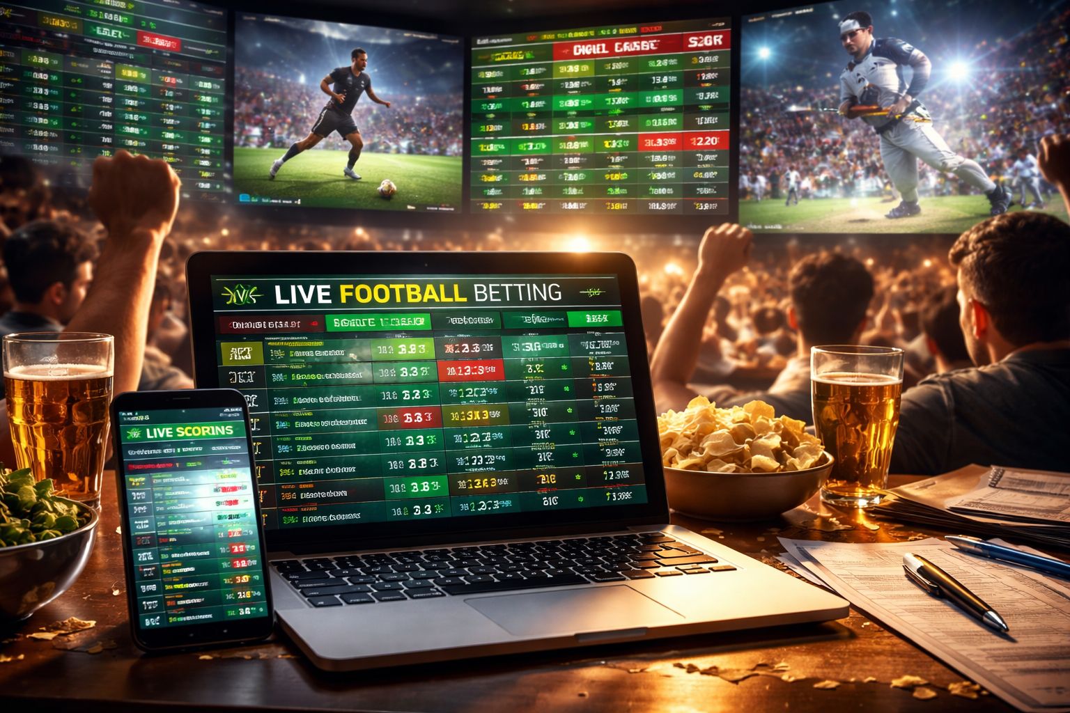 Bóng Đá, Cricket Và Nhiều Môn Khác Luôn Sẵn Sàng Để Bet